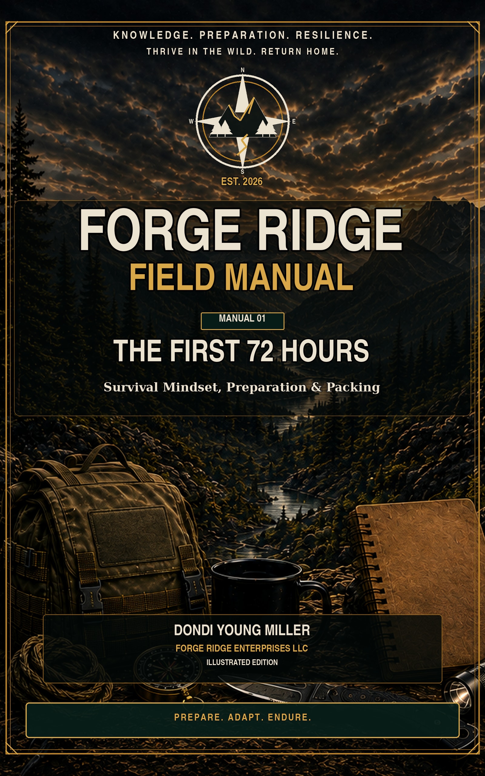 Forge Ridge Field Manual 01: The First 72 Hours cover